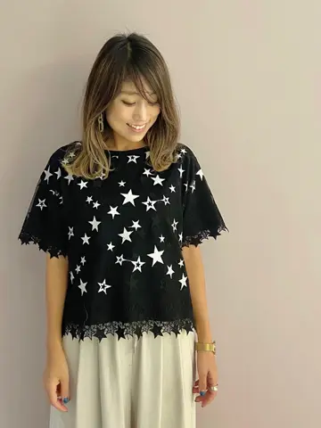 ORIGINATED IN GRACE CONTINENTAL yukimi yonee コーディネート画像