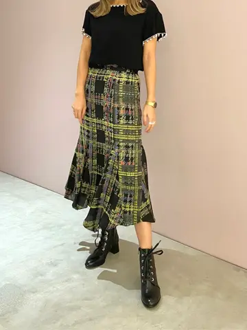 ORIGINATED IN GRACE CONTINENTAL yukimi yonee コーディネート画像