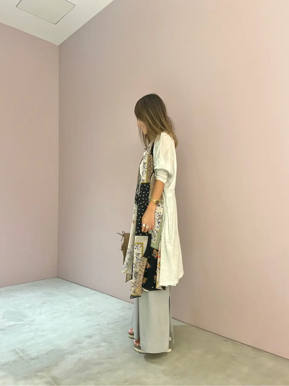 ORIGINATED IN GRACE CONTINENTAL yukimi yonee コーディネート画像