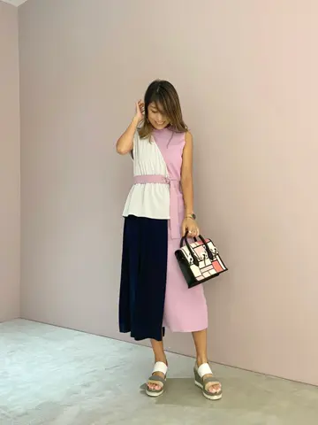 ORIGINATED IN GRACE CONTINENTAL yukimi yonee コーディネート画像