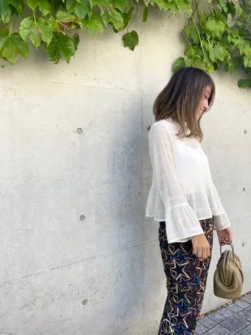 ORIGINATED IN GRACE CONTINENTAL yukimi yonee コーディネート画像