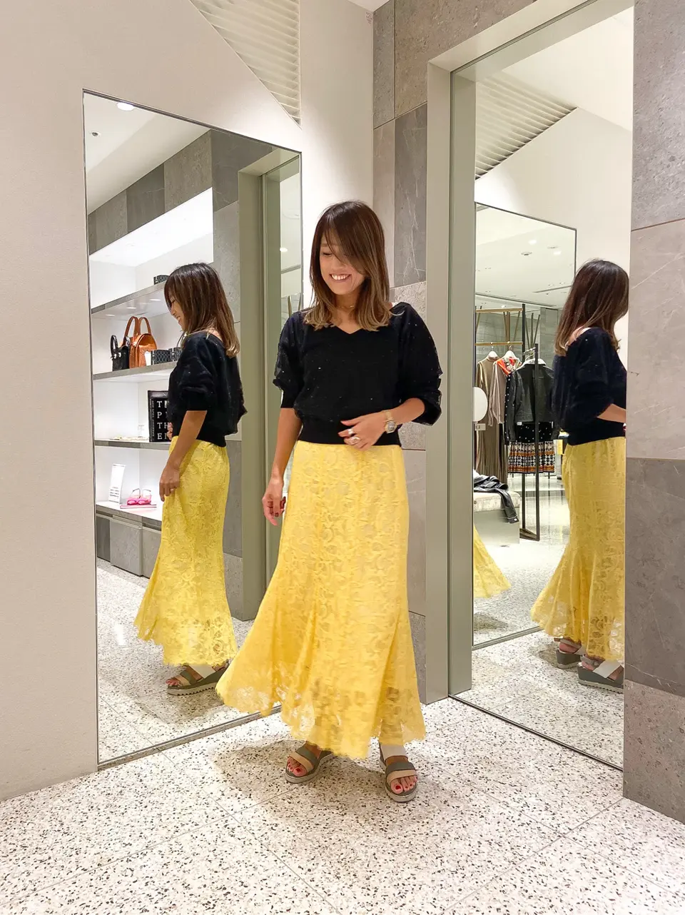  yukimi yonee コーディネート画像