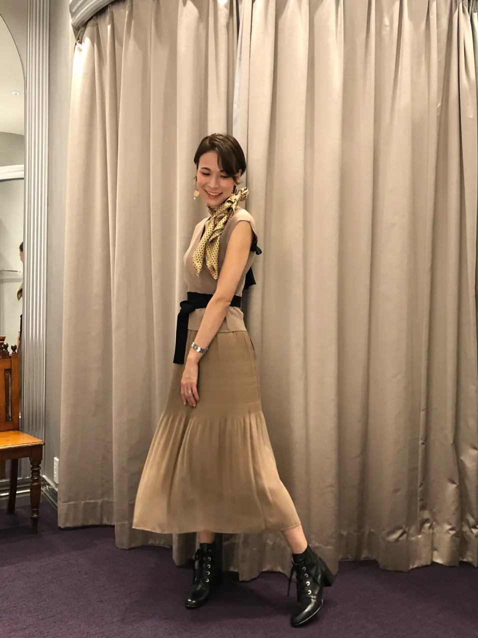 ORIGINATED IN GRACE CONTINENTAL 亀田 未希 コーディネート画像