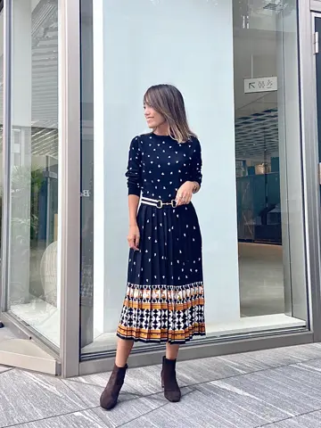 ORIGINATED IN GRACE CONTINENTAL yukimi yonee コーディネート画像