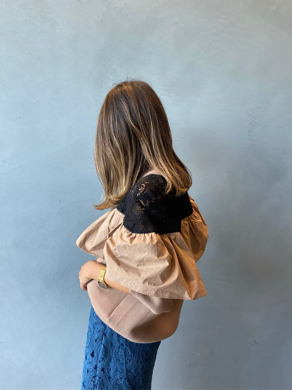 ORIGINATED IN GRACE CONTINENTAL yukimi yonee コーディネート画像