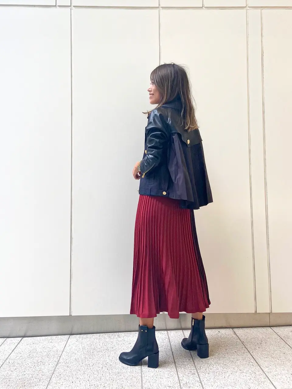 ORIGINATED IN GRACE CONTINENTAL yukimi yonee コーディネート画像