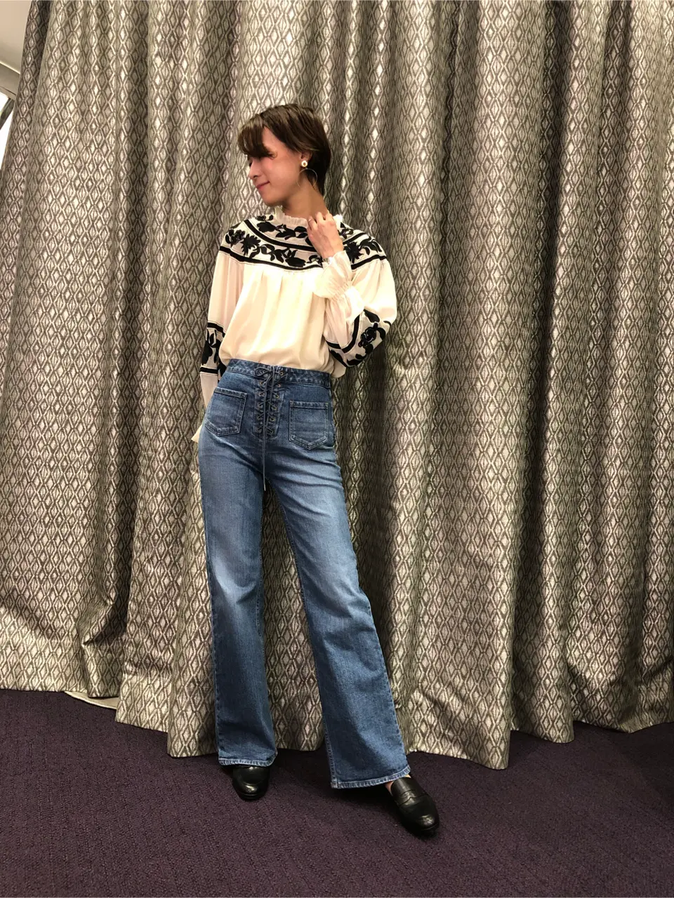 ORIGINATED IN GRACE CONTINENTAL 亀田 未希 コーディネート画像