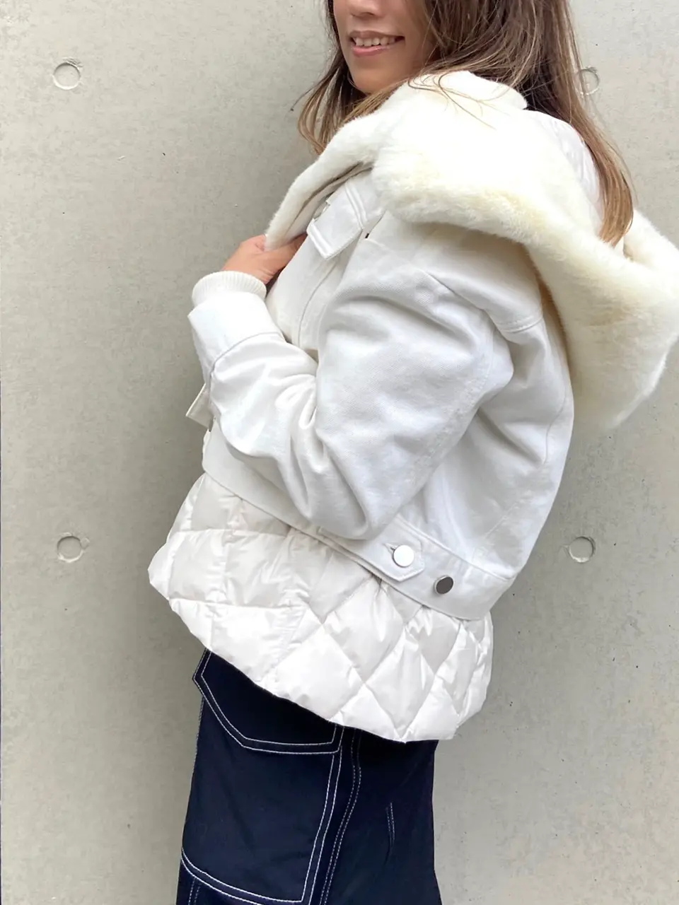 ORIGINATED IN GRACE CONTINENTAL yukimi yonee コーディネート画像