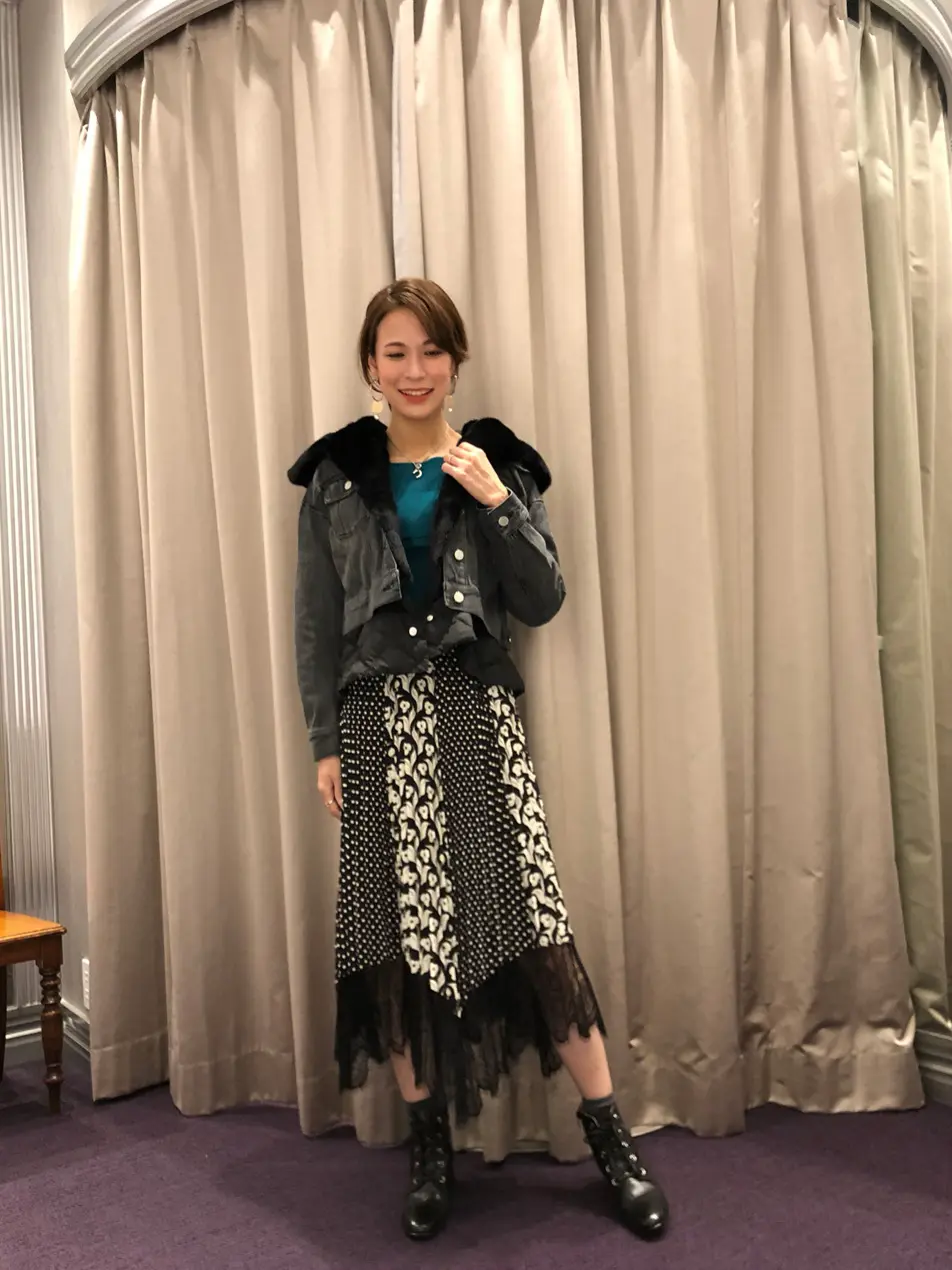 ORIGINATED IN GRACE CONTINENTAL 亀田 未希 コーディネート画像