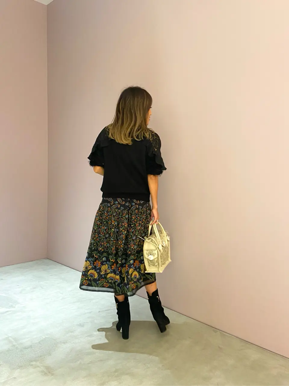 ORIGINATED IN GRACE CONTINENTAL yukimi yonee コーディネート画像