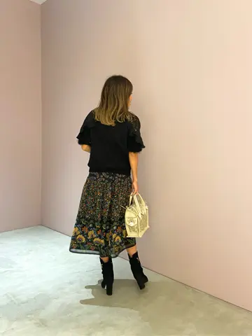 ORIGINATED IN GRACE CONTINENTAL yukimi yonee コーディネート画像