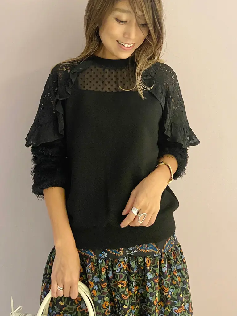 ORIGINATED IN GRACE CONTINENTAL yukimi yonee コーディネート画像