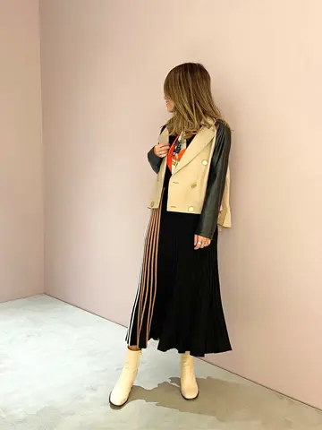 ORIGINATED IN GRACE CONTINENTAL yukimi yonee コーディネート画像