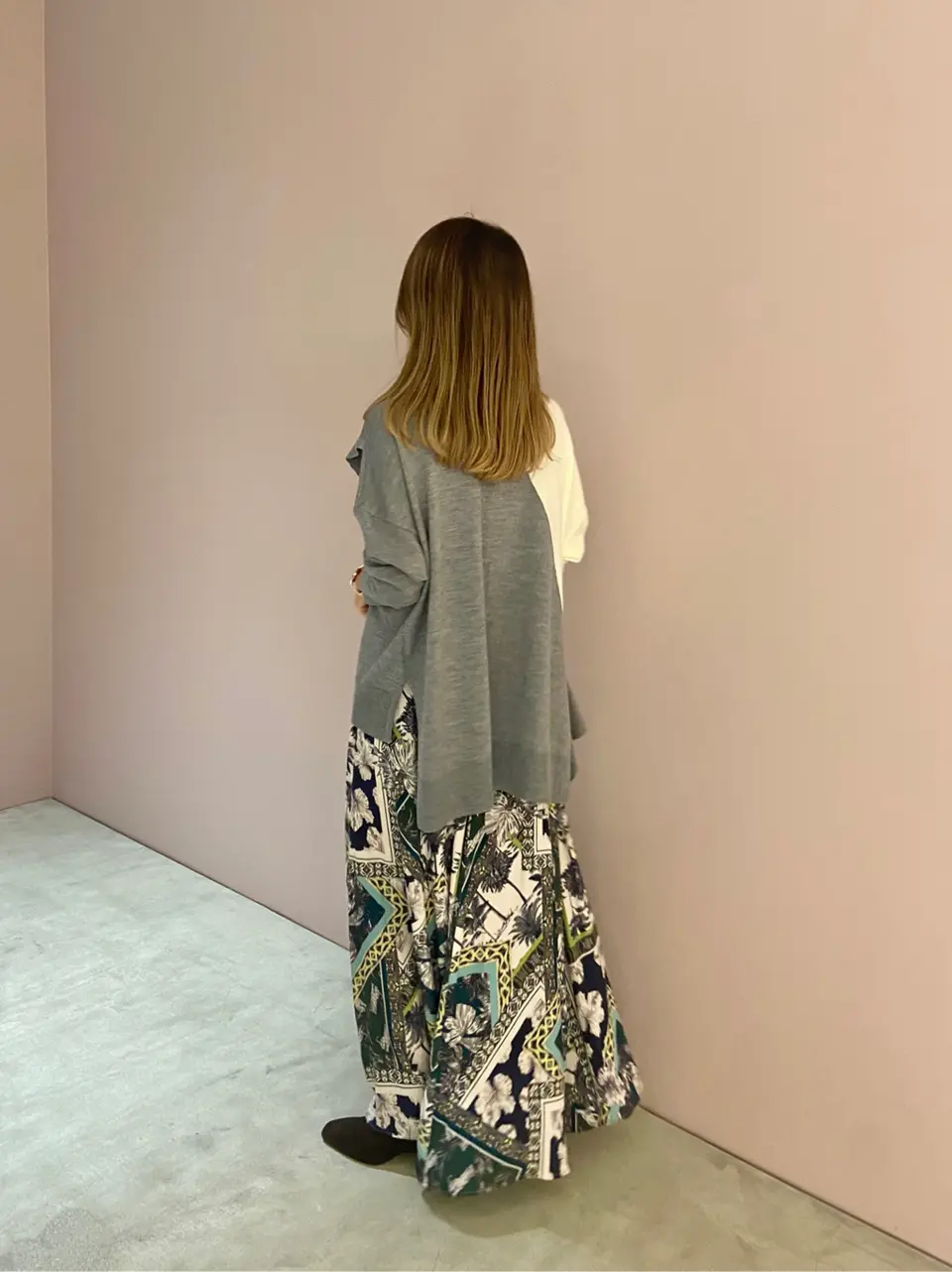 ORIGINATED IN GRACE CONTINENTAL yukimi yonee コーディネート画像