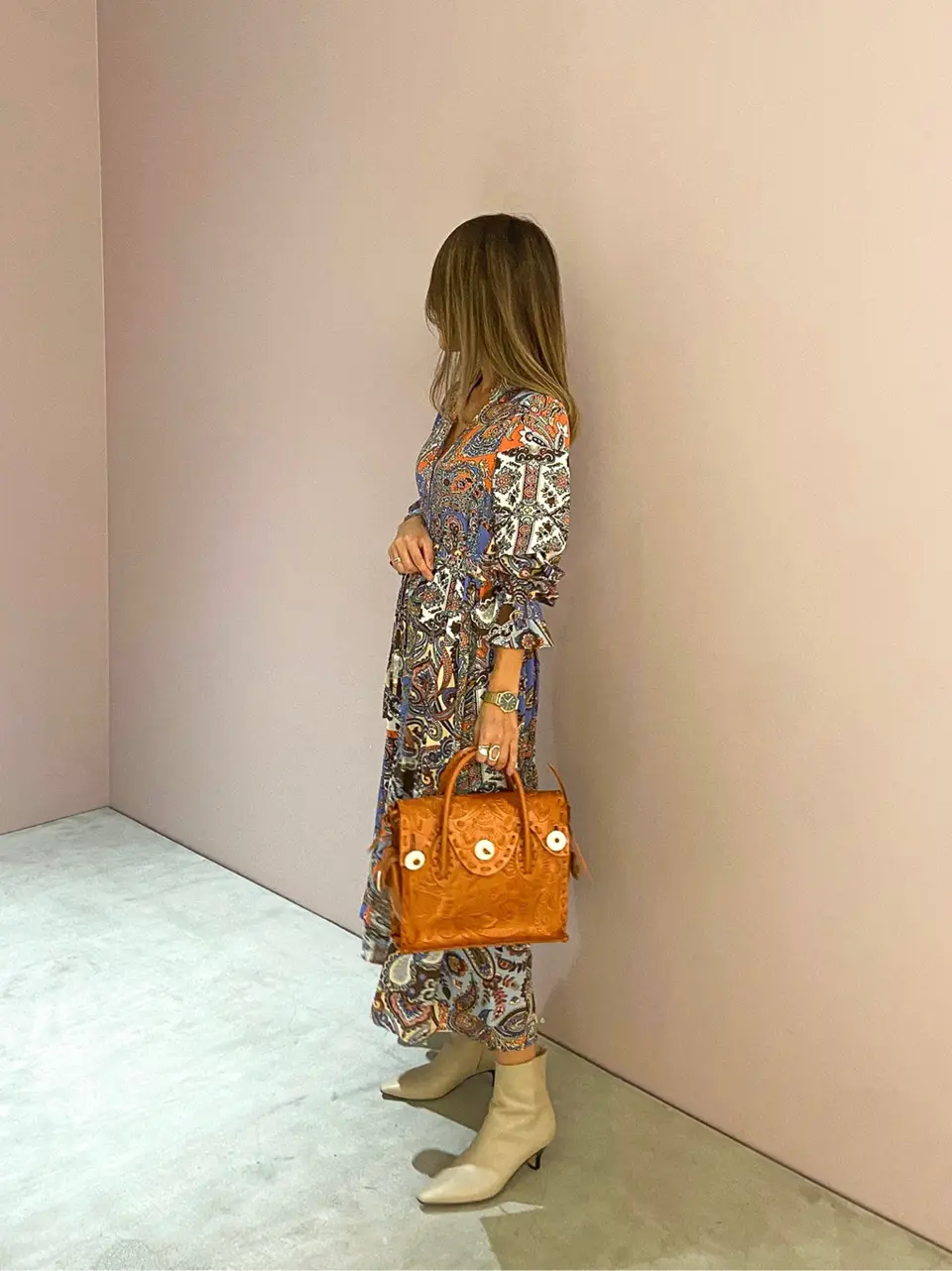 ORIGINATED IN GRACE CONTINENTAL yukimi yonee コーディネート画像