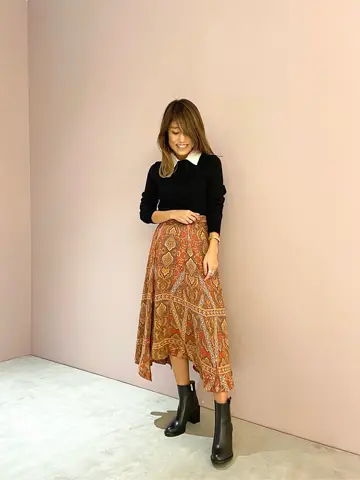 ORIGINATED IN GRACE CONTINENTAL yukimi yonee コーディネート画像