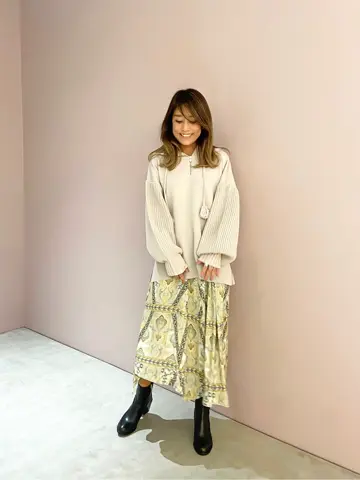 ORIGINATED IN GRACE CONTINENTAL yukimi yonee コーディネート画像