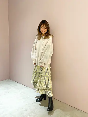 ORIGINATED IN GRACE CONTINENTAL yukimi yonee コーディネート画像