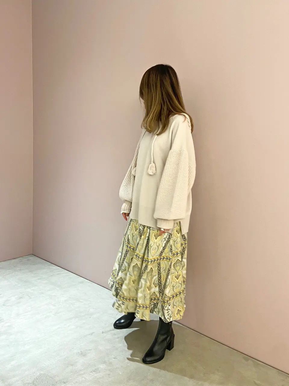 ORIGINATED IN GRACE CONTINENTAL yukimi yonee コーディネート画像