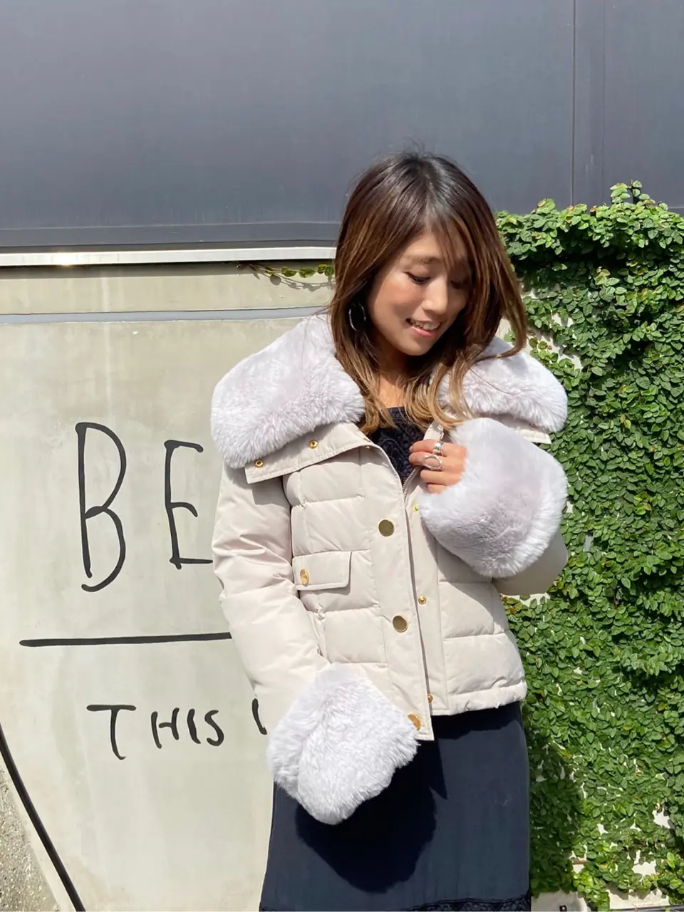 ORIGINATED IN GRACE CONTINENTAL yukimi yonee コーディネート画像