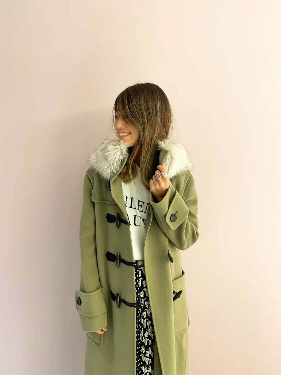 ORIGINATED IN GRACE CONTINENTAL yukimi yonee コーディネート画像