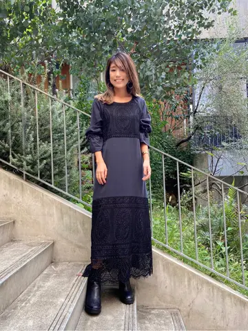 ORIGINATED IN GRACE CONTINENTAL yukimi yonee コーディネート画像