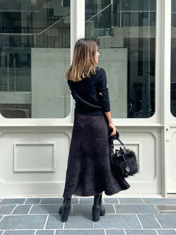 ORIGINATED IN GRACE CONTINENTAL yukimi yonee コーディネート画像