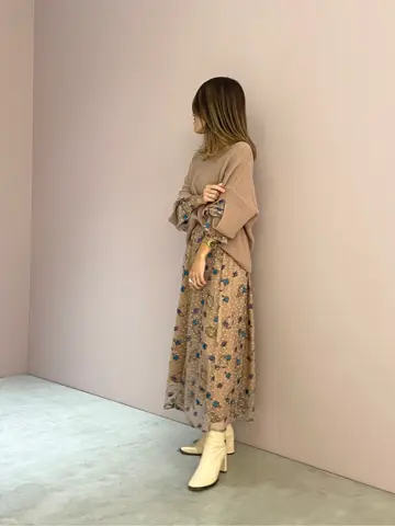 ORIGINATED IN GRACE CONTINENTAL yukimi yonee コーディネート画像