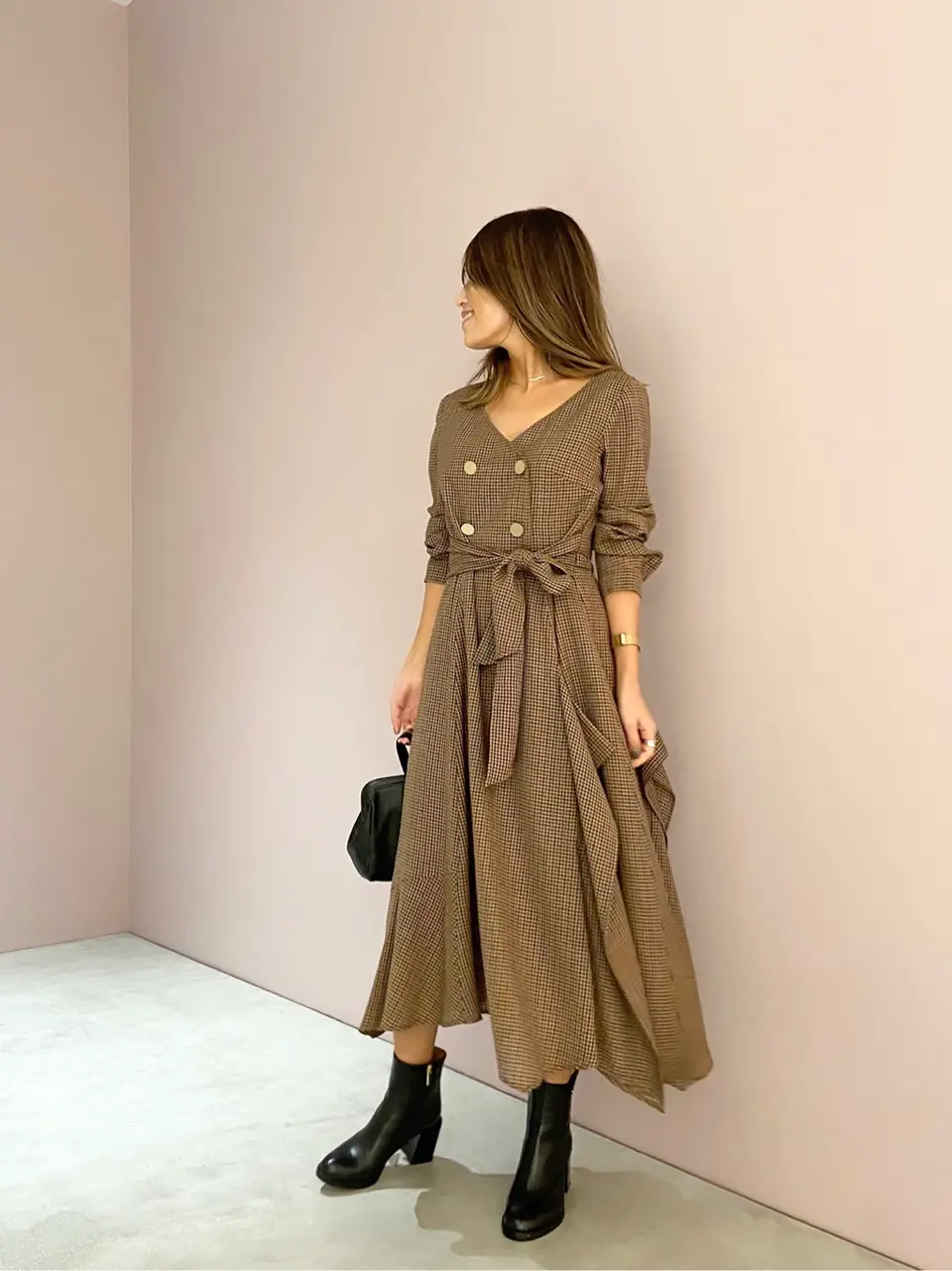 ORIGINATED IN GRACE CONTINENTAL yukimi yonee コーディネート画像