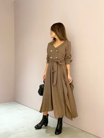 ORIGINATED IN GRACE CONTINENTAL yukimi yonee コーディネート画像