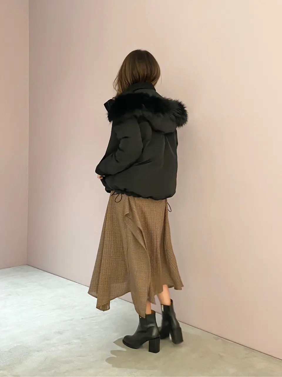 ORIGINATED IN GRACE CONTINENTAL yukimi yonee コーディネート画像