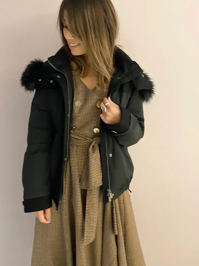 ORIGINATED IN GRACE CONTINENTAL yukimi yonee コーディネート画像