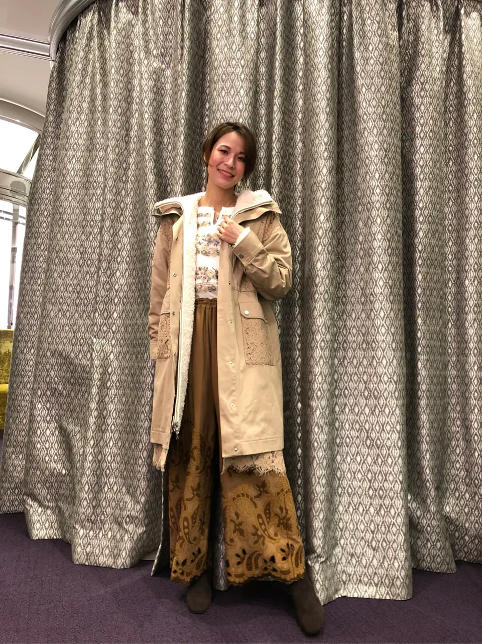 ORIGINATED IN GRACE CONTINENTAL 亀田 未希 コーディネート画像