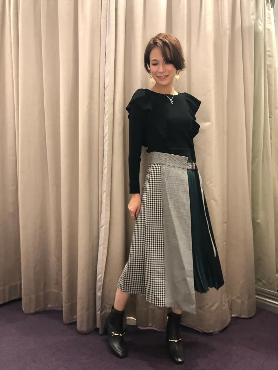 ORIGINATED IN GRACE CONTINENTAL 亀田 未希 コーディネート画像