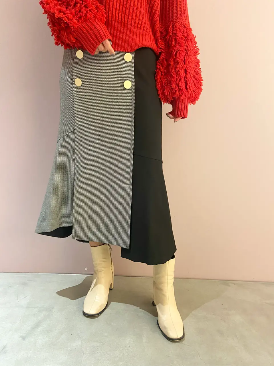 ORIGINATED IN GRACE CONTINENTAL yukimi yonee コーディネート画像