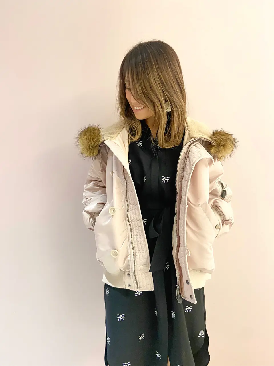 ORIGINATED IN GRACE CONTINENTAL yukimi yonee コーディネート画像