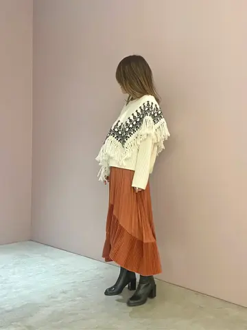 ORIGINATED IN GRACE CONTINENTAL yukimi yonee コーディネート画像