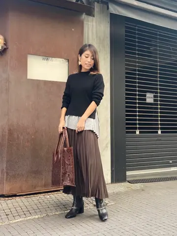 ORIGINATED IN GRACE CONTINENTAL yukimi yonee コーディネート画像