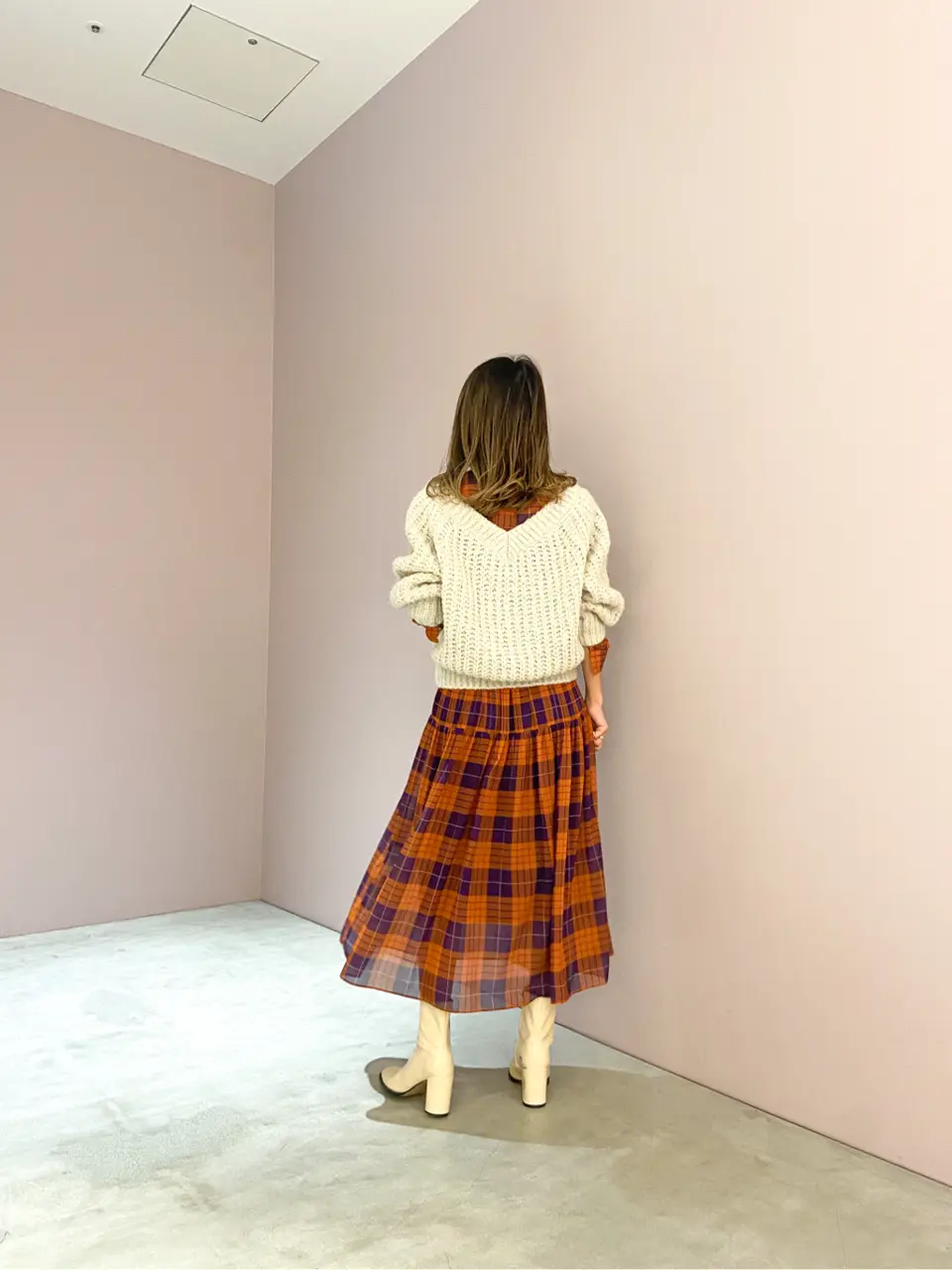 ORIGINATED IN GRACE CONTINENTAL yukimi yonee コーディネート画像