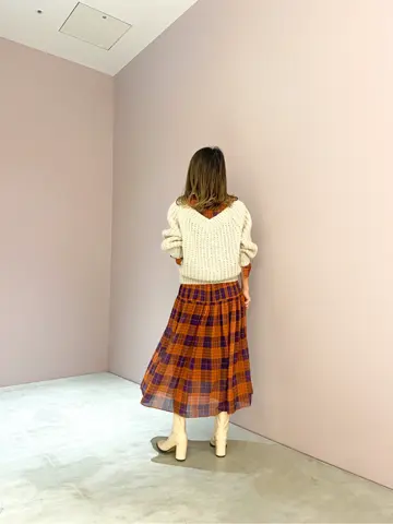 ORIGINATED IN GRACE CONTINENTAL yukimi yonee コーディネート画像