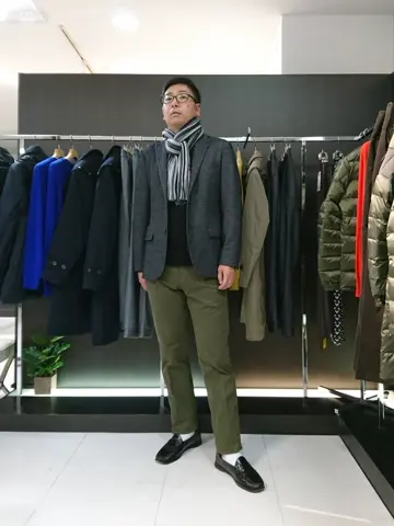 23区HOMME 岩名 コーディネート画像
