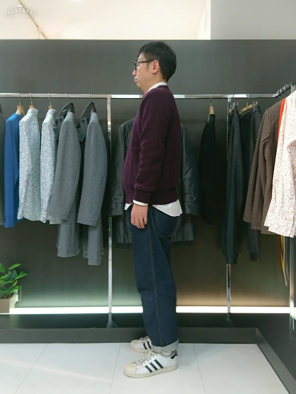 23区HOMME 岩名 コーディネート画像