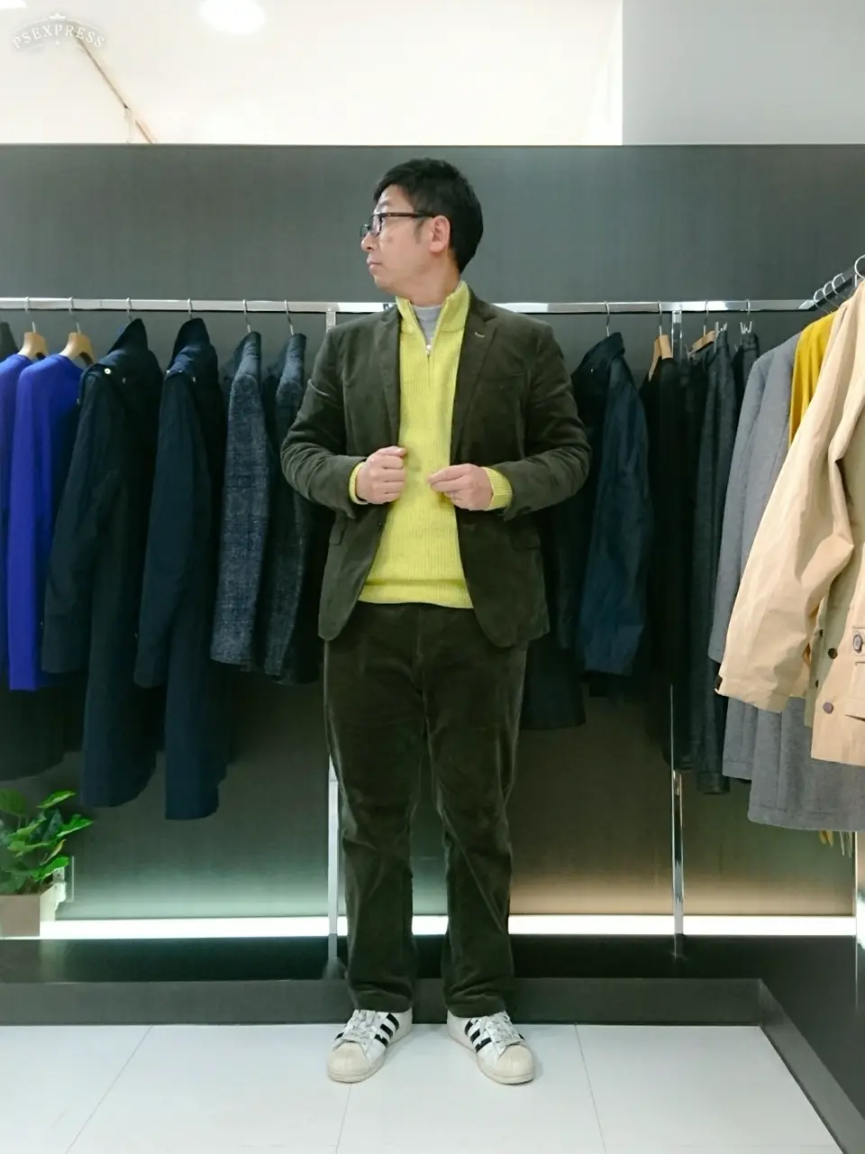 23区HOMME 岩名 コーディネート画像