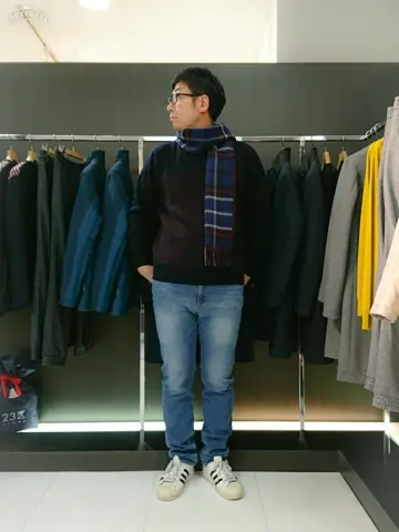 23区HOMME 岩名 コーディネート画像