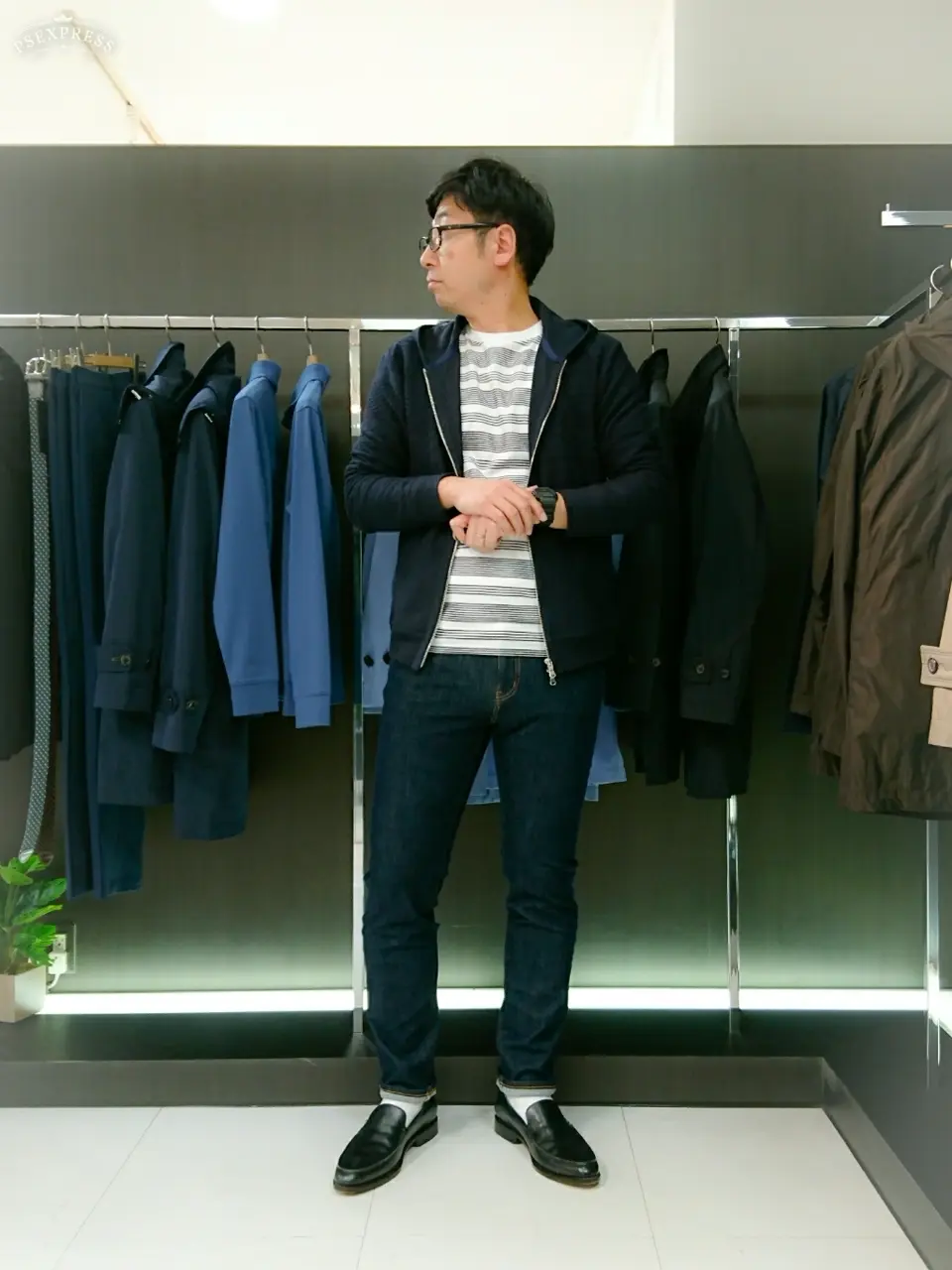 23区HOMME 岩名 コーディネート画像