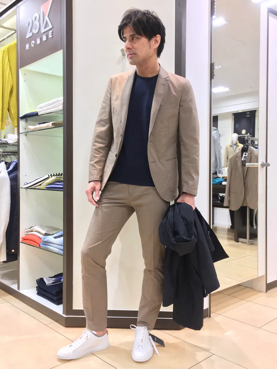 23区HOMME 渡邊 コーディネート画像