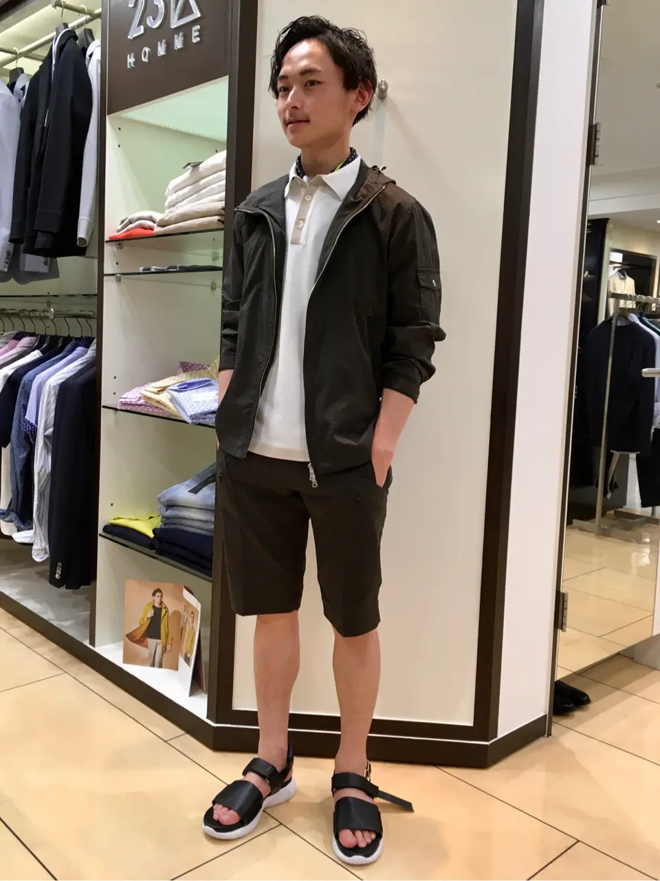 23区HOMME 渡邊 コーディネート画像