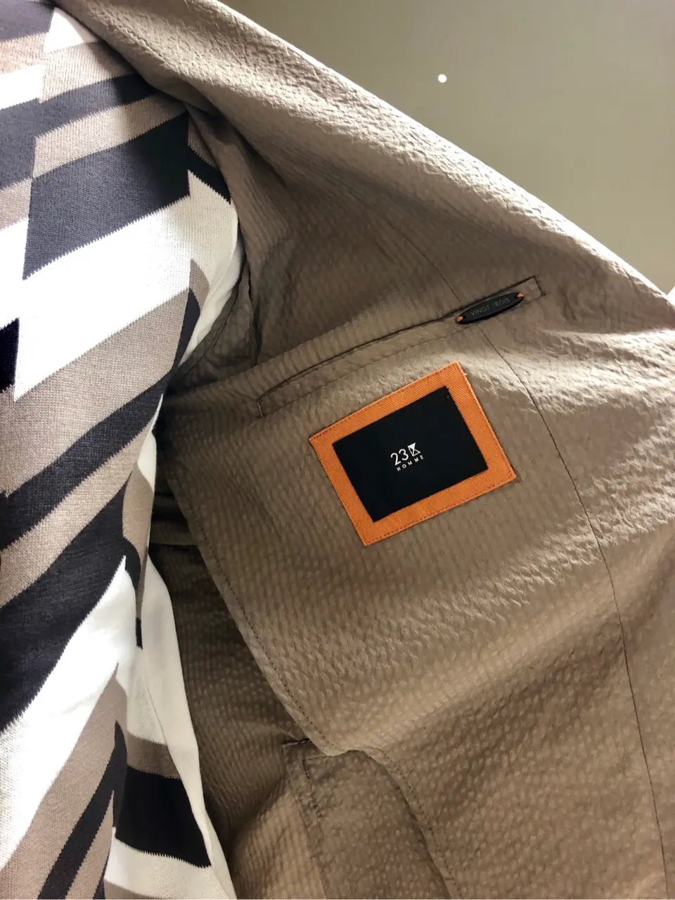 23区HOMME 西本 コーディネート画像