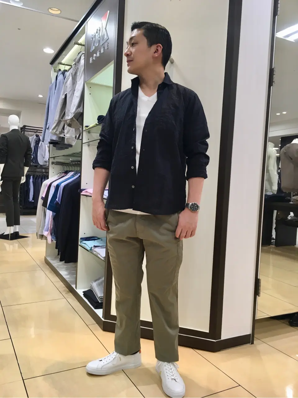 23区HOMME 渡邊 コーディネート画像