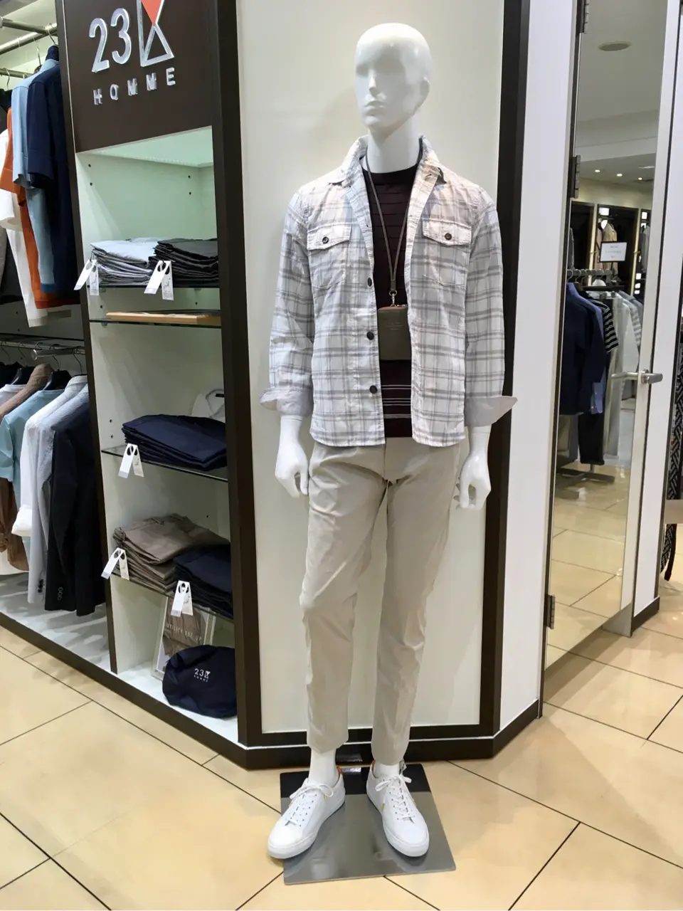 23区HOMME 渡邊 コーディネート画像